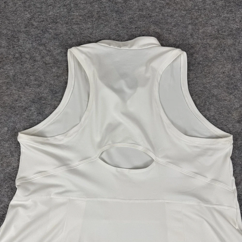 Nike Court Dri Fit Victory Tennis Dress White DD8732-100 Womens Plus 1X *